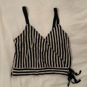 Madewell striped tank top